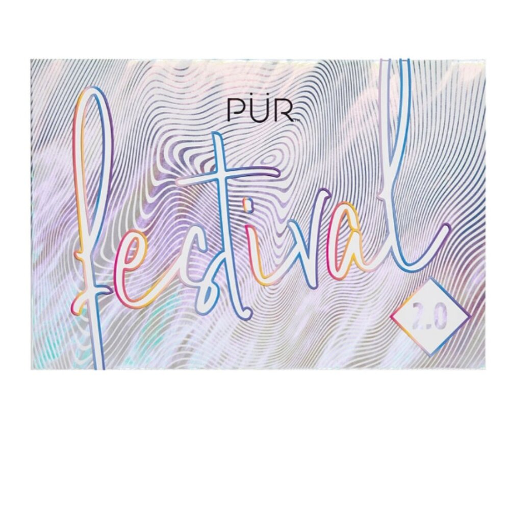 Pur Festival 2.0 Eyeshadow Palette 12 Piece Pressed Pigments - Picture 3 of 5